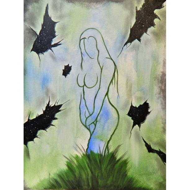 MOTHER NATURE PICTURE CANVAS WALL ART /"18X24/"